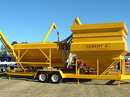 Gebert 4 Grain Cleaner field bin