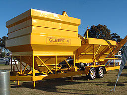 13 tonne grain & seed cleaning bin