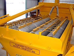 Grain cleaner Rotor chambers